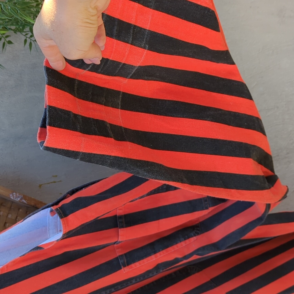 Striped Over-Alls - Picture 5 of 5